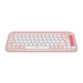 Клавиатура Logitech Pop Icon Keys - Rose - US