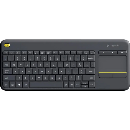 Клавиатура Logitech Wireless Touch Keyboard K400 Plus Black