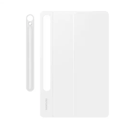 Клавиатура Samsung Tab S9/S9 FE Book Cover Keyboard White