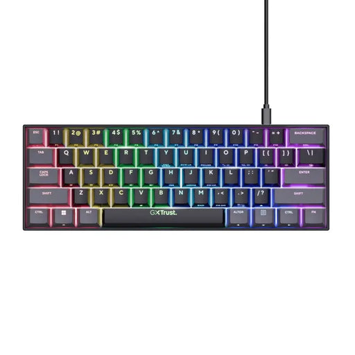 Клавиатура TRUST GXT867 Acira 60 Mini Gaming Keyboard US