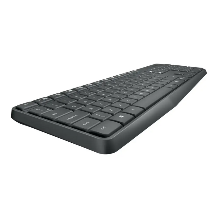 Комплект Безжични Клавиатура + Мишка Logitech MK235 USB Grey