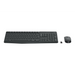 Комплект Безжични Клавиатура + Мишка Logitech MK235 USB Grey