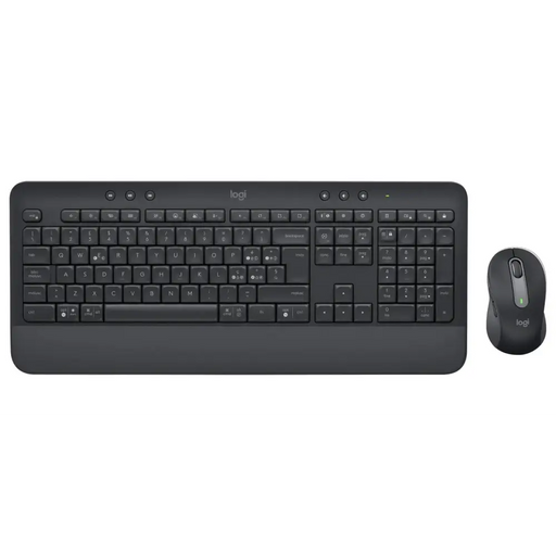 Kомплект безжични клавиатура с мишка Logitech MK650 Черен