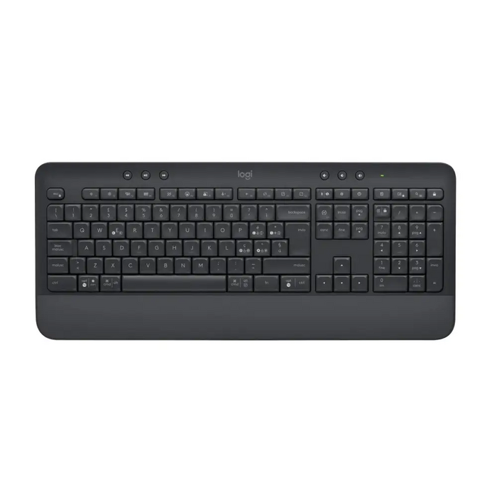 Kомплект безжични клавиатура с мишка Logitech MK650 Черен