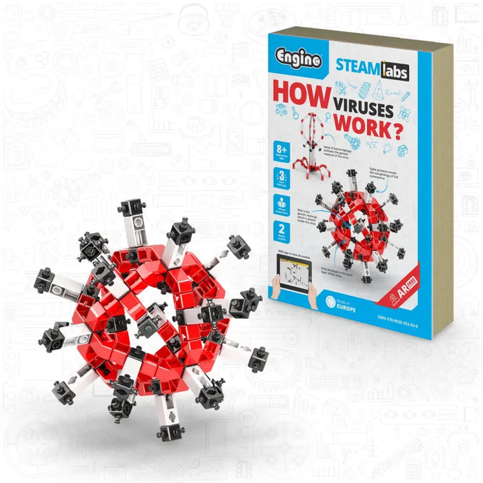 Комплект Engino Education Steamlabs Set - How viruses work