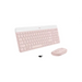 Комплект Logitech MK470 Slim Combo - ROSE - US