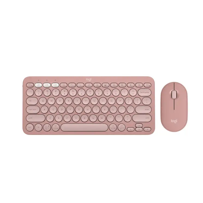 Комплект Logitech Pebble 2 Combo - TONAL ROSE - US