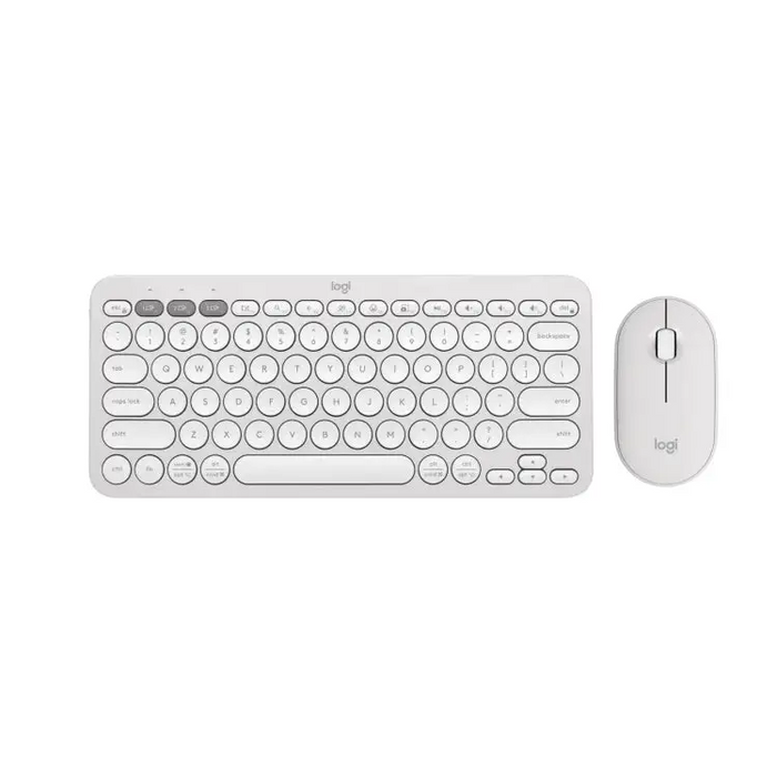 Комплект Logitech Pebble 2 Combo - TONAL WHITE US