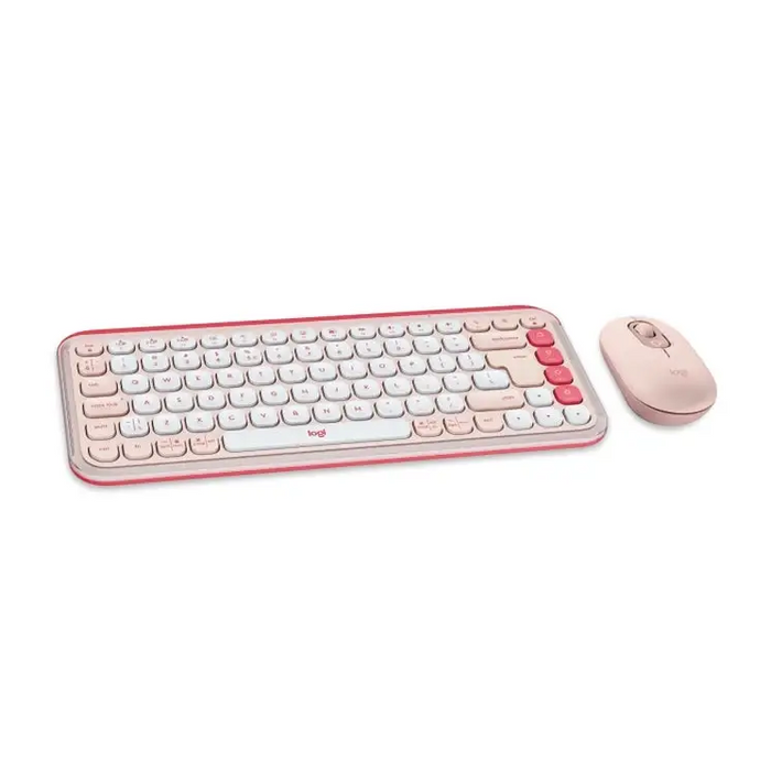 Комплект Logitech Pop Icon Combo - Rose - US