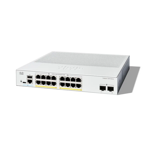 Комутатор Cisco Catalyst 1200 16-port GE PoE 2x1G SFP