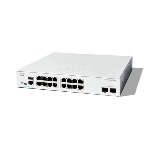 Комутатор Cisco Catalyst 1300 16-port GE 2x1G SFP