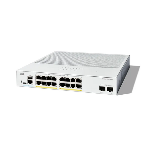 Комутатор Cisco Catalyst 1300 16-port GE Full PoE 2x1G SFP