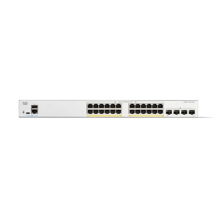 Комутатор Cisco Catalyst 1300 24-port GE Full PoE 4x1G SFP