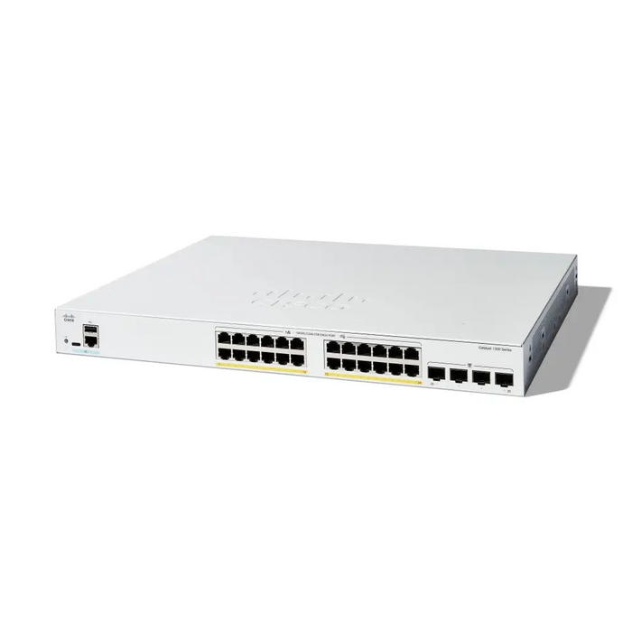 Комутатор Cisco Catalyst 1300 24-port GE Full PoE 4x1G SFP