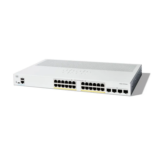 Комутатор Cisco Catalyst 1300 24-port GE PoE 4x1G SFP