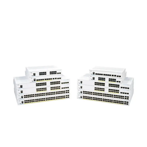 Комутатор Cisco CBS350 Managed 16 - port GE PoE 2x1G SFP