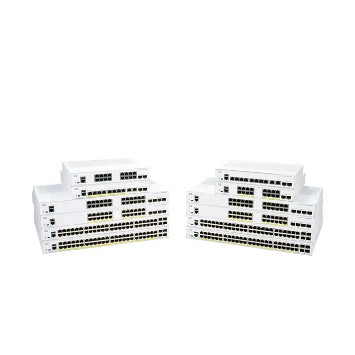 Комутатор Cisco CBS350 Managed 24 - port SFP + 4x10GE Shared