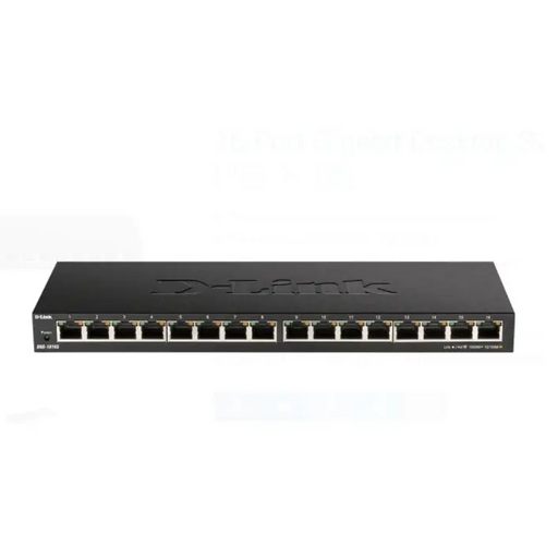 Комутатор D - Link 16 - Port 10/100/1000Mbps