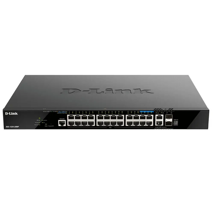 Комутатор D - Link 20 ports GE PoE + 4 2.5 2 10GE