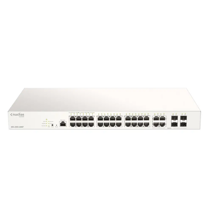 Комутатор D - Link 28 - Port Gigabit PoE + Nuclias