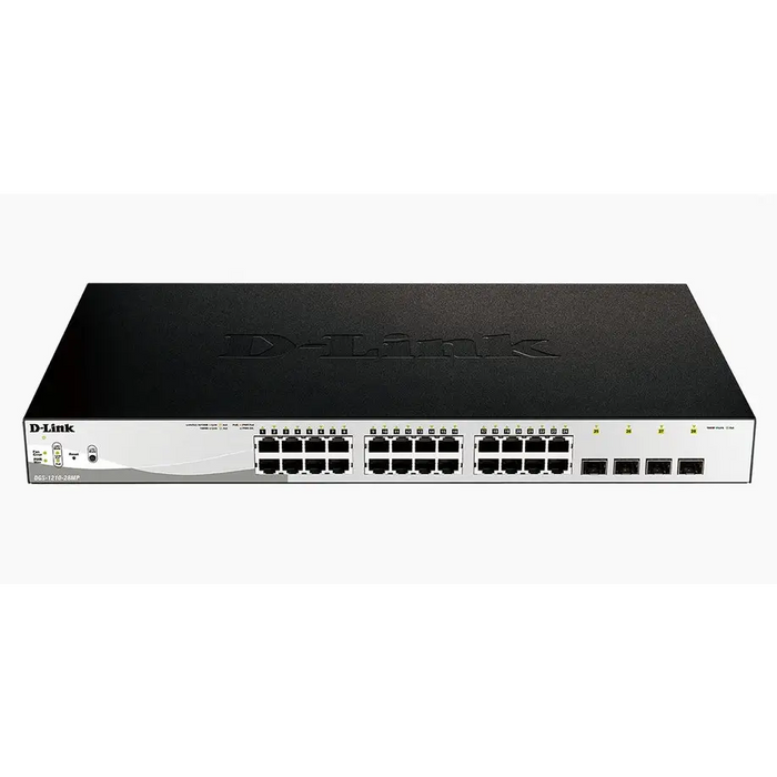 Комутатор D - Link 28 - Port Gigabit PoE + Smart