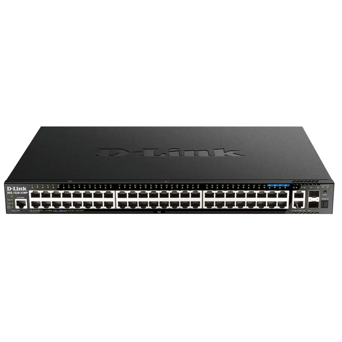 Комутатор D - Link 44 ports GE PoE + 4 2.5 2 10GE