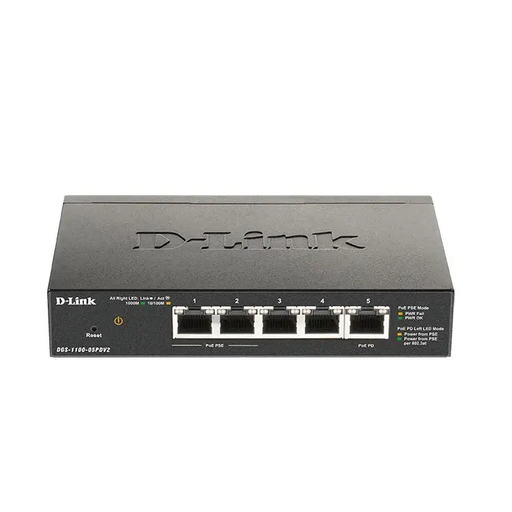 Комутатор D - Link 5 - Port Gigabit PoE Smart