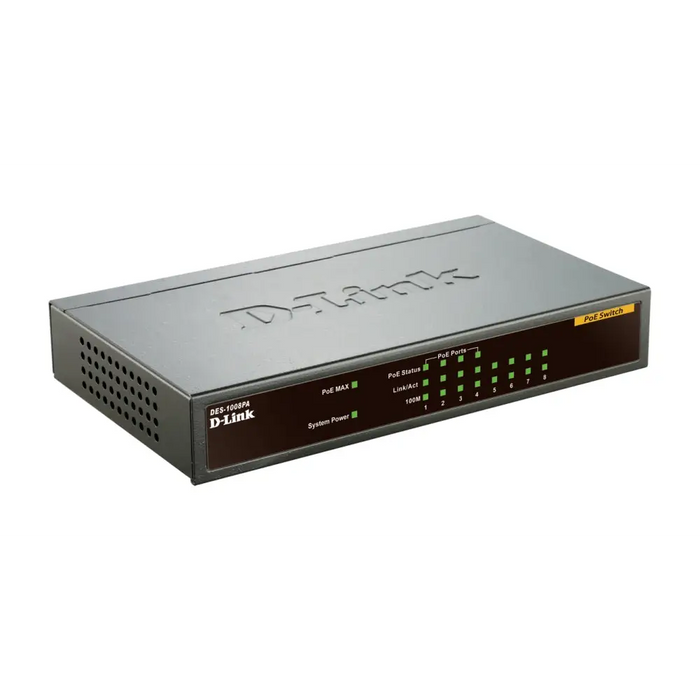 Комутатор D - Link 8 - port 10/100 Desktop Switch