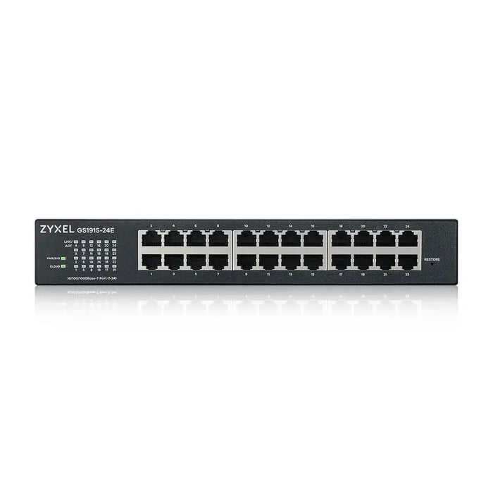 Комутатор ZyXEL GS1915 - 24E 24 - port GbE Smart