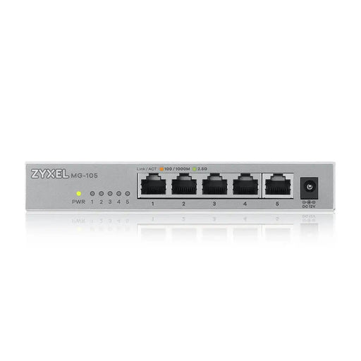 Комутатор ZyXEL MG - 105 5 Ports Desktop 2.5G