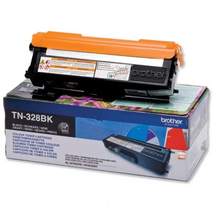 Консуматив Brother TN - 328BK Toner Cartridge High Yield