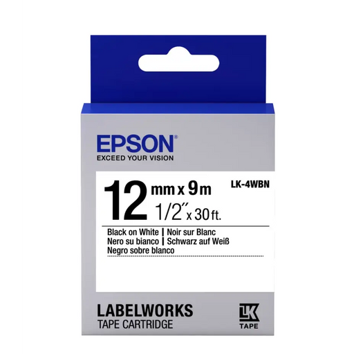 Консуматив Epson Label Cartridge Standard LK-4WBN