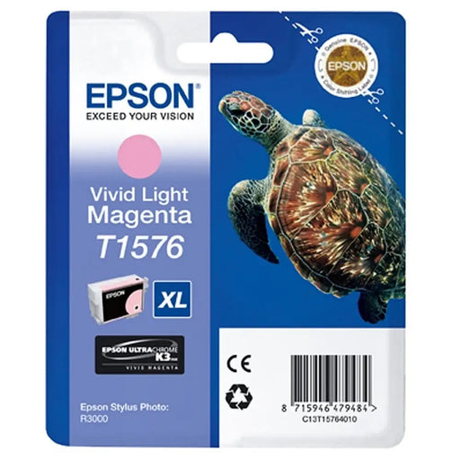 Консуматив Epson T1576 Vivid Light Magenta for