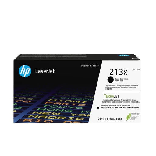 Консуматив HP 213X Black Original LaserJet Toner Cartridge