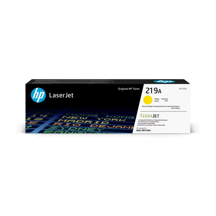 Консуматив HP 219A Yellow Original LaserJet Toner Cartridge