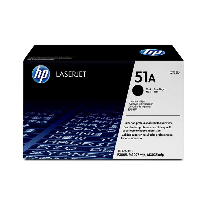 Консуматив HP 51A Black LaserJet Toner Cartridge