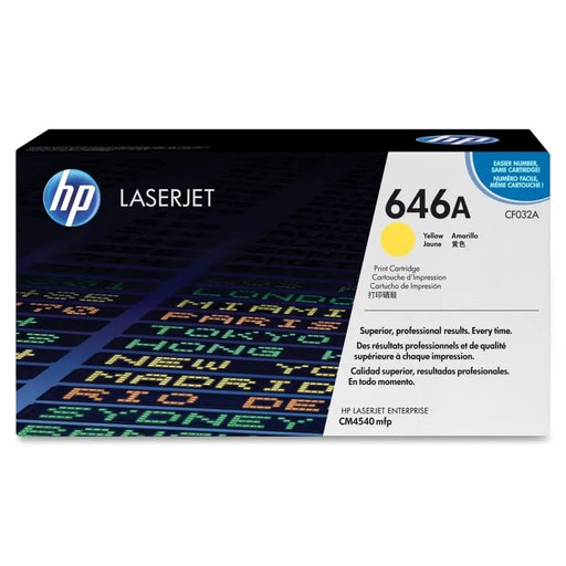 Консуматив HP 646A Yellow LaserJet Toner Cartridge