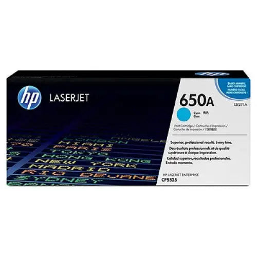 Консуматив HP 650A Cyan LaserJet Toner Cartridge