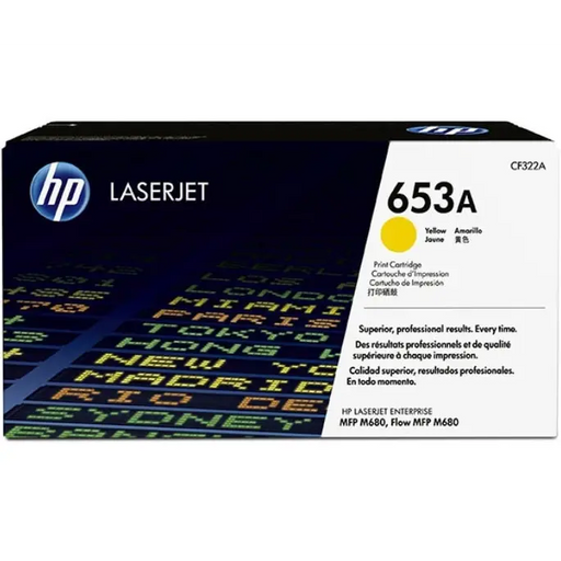 Консуматив HP 653A Yellow Original LaserJet Toner Cartridge