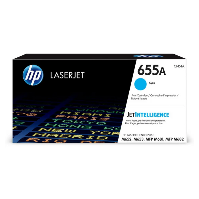 Консуматив HP 655A Cyan Original LaserJet Toner