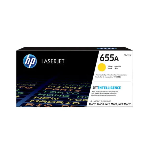 Консуматив HP 655A Yellow Original LaserJet Toner