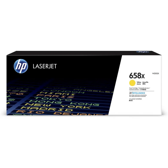 Консуматив HP 658X Yellow LaserJet Toner Cartridge