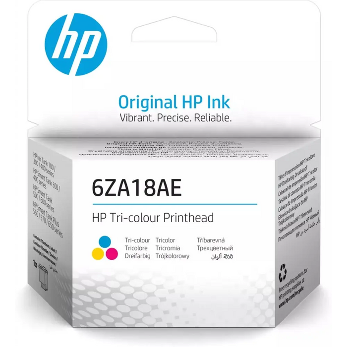 Консуматив HP 6ZA18AE Tri - Color Printhead