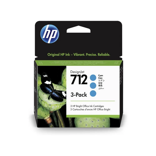 Консуматив HP 712 Cyan Ink Cartridge 3-Pack