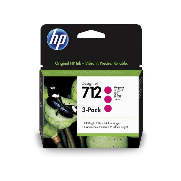 Консуматив HP 712 Magenta Ink Cartridge 3-Pack