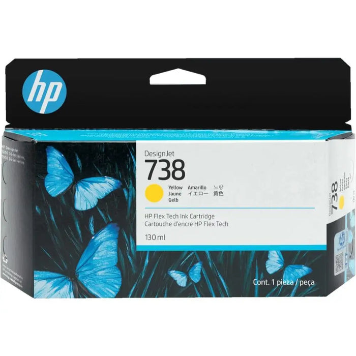 Консуматив HP 738 130-ml Yellow DesignJet Ink Cartridge