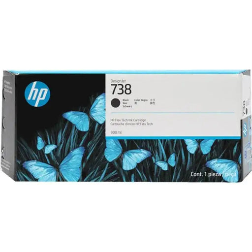 Консуматив HP 738 300-ml Black DesignJet Ink Cartridge