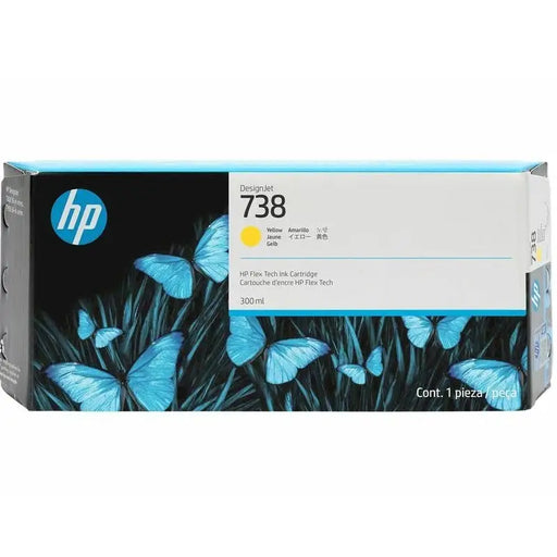 Консуматив HP 738 300-ml Yellow DesignJet Ink Cartridge