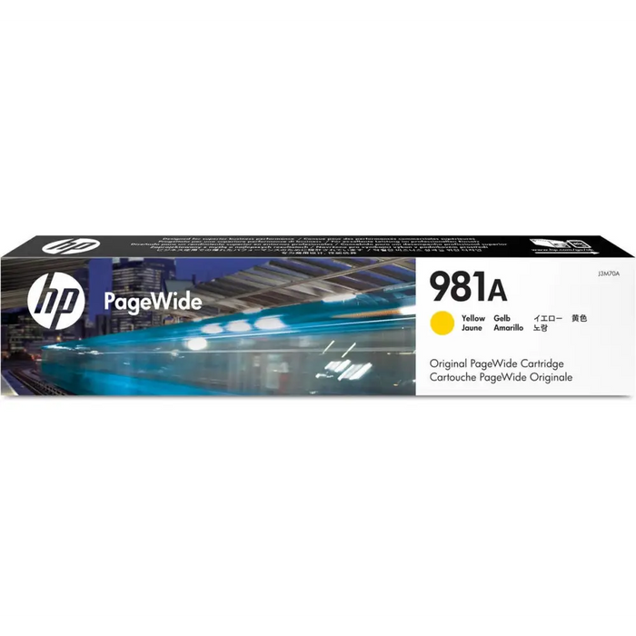 Консуматив HP 981A Yellow Original PageWide Cartridge