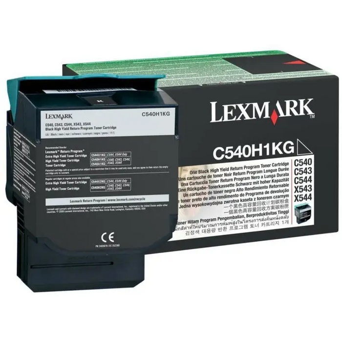 Консуматив Lexmark C54x X54x Black High Yield